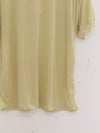 BASERANGE Classic Bamboo Fiber and Cotton Loose T-Shirt Collection Crew Neck Bottoming Shirt French BAS-TTLO-BL-AU25-PIER GREEN (TOLO-BL-000 TTLO)
